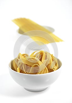 Different Varieties of Pasta : Spaghettis, Tagliatelles