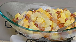 Different variety of fruit platter