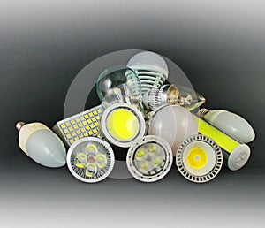 Different versions of LED Lamps