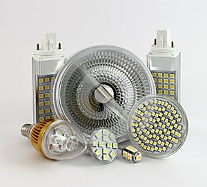 Different versions of LED Lamps
