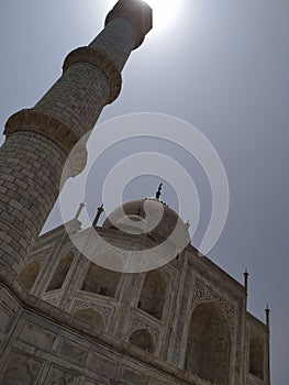 A different view of Taj Mahal