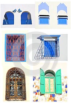 Different windows from different cultures photo
