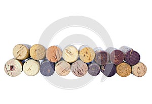 Different wine corks