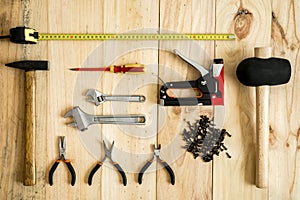 Different working and repair tools
