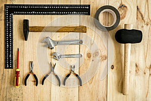 Different working and repair tools