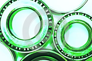 Differential bearings used auto parts abstract