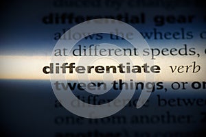 Differentiate