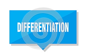 Differentiation price tag