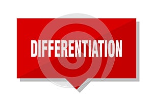 Differentiation price tag