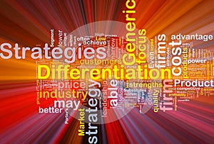 Differentiation strategies background