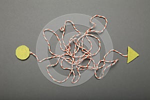 Difficult way begin, hard and tough choice