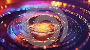 diffraction oscillating hologram