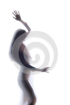 Diffused Silhouette of a woman