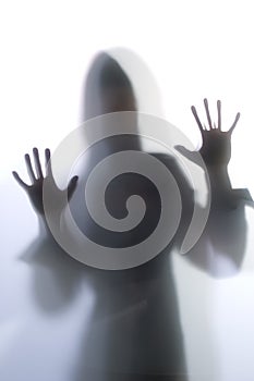 Diffused Silhouette of a woman
