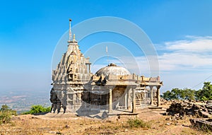 Digambar Jain Mandir, a temple on Pavagadh Hill - Gujarat, India