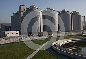 Digester building