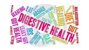 Digestive Health Word Cloud