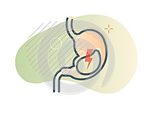 Digestive Problems - Diarrhoea Symptom - Icon