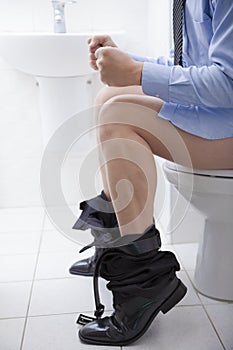 Digestive problems like constipation or diarrhea. photo