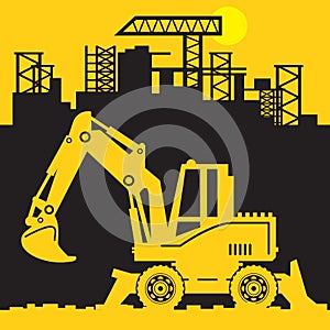 Digger, Construction power machinery