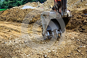 Digger excavator bucket bulldozer