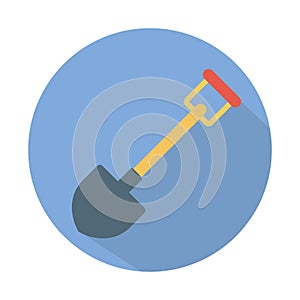 Digging Color Vector Icon which can easily modify or edit