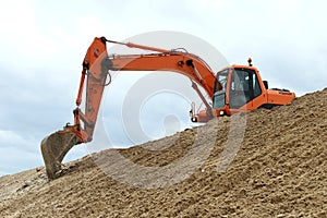 Digging Machine Working