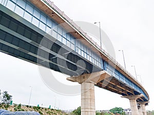 Digha Sonpur or J.P. Setu is a rail-cum-road steel truss bridge across river Ganga, connecting Digha Ghat in Patna and Pahleja