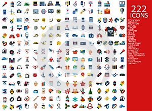 Digital 222 color icons