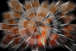 Digital Abstract Background close up