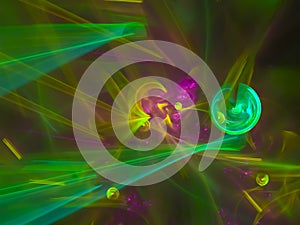Digital abstract fractal, exclusive composition power surreal swirl shape , decoration beautiful design, fantasy,