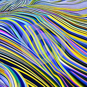 810 Digital Abstract Waves: A futuristic and abstract background featuring digital abstract waves in vibrant and mesmerizing col
