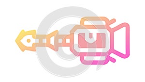 Digital Access Key: Secure Data Encryption Innovative Solutions vector design Generative AI