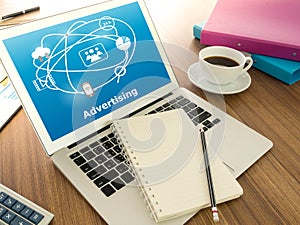 Digital advertising Technology photo
