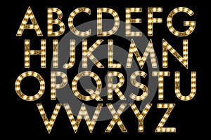 El alfabeto una carpa estilo elemento 