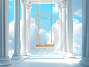 Digital Art: Classical Architecture Swing