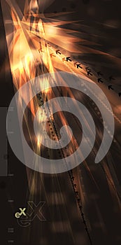 Digital art. Conceptual image