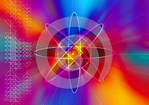 Digital art. Conceptual image