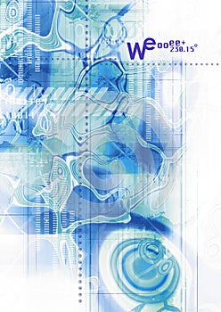 Digital art. Conceptual image