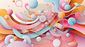 A digital art piece that is a computer-generated image, using code and algorithms to create a sense of wonder and surprise. , 2d