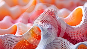 Digital art pieces generated by algorithms creating abstract and complex patterns, fluids evolving geometric shapes