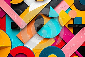 Digital artwork depicts a whirlpool of vibrant colors and abstract shapes