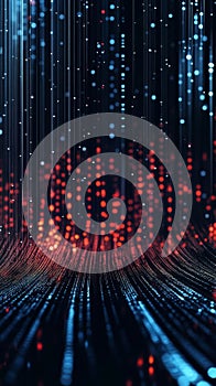 A Digital Background Designed Specifically for Advanced Technology and Data Processes