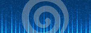 Digital binary code data background, computer numbers,technological concept