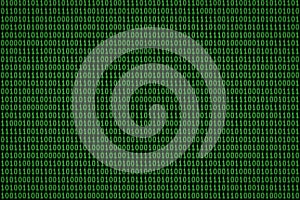 Digital binary computer data and streaming code concept background.