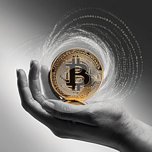 Bitcoin Dissolving into Binary Code
