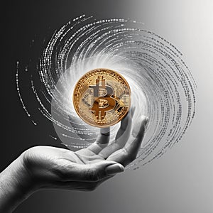 Bitcoin Dissolving into Binary Code