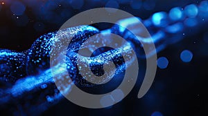 Digital Blockchain Network Connection