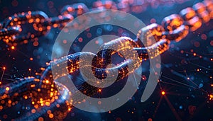 Digital Blockchain Network Connection Technology