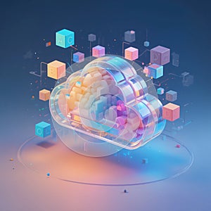 Digital blocks with cloud